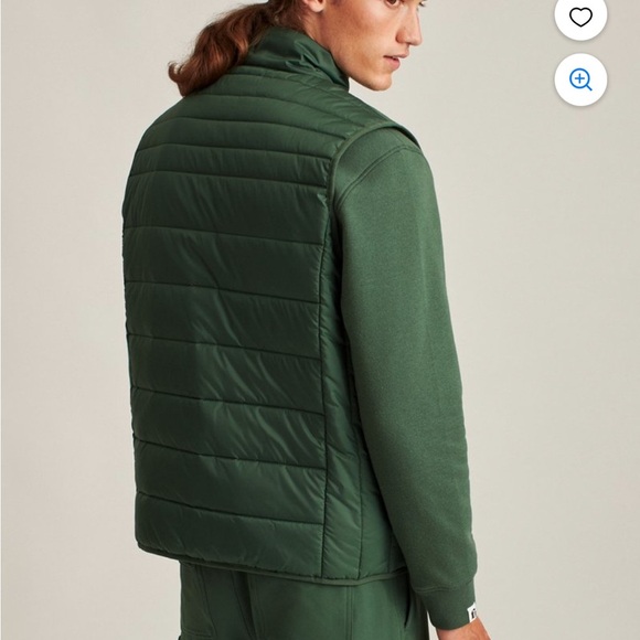 New! BONOBOS Fielder Men’s pine green Quilted Vest Size large - Picture 4 of 10